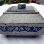Japanese paper trinket box lovely design pristine age unknown hc1387