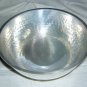 Eames era 1950s hammered aluminum bowl wonderfully showy hc1391