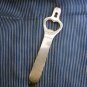 Sophisticated vintage bottle can opener chrome plated from Germany hc1412