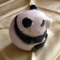 Chinese panda bear ceramic figurine hand-painted adorable vintage hc1413