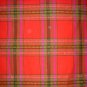 Striped checked tablecloth Seahorse Stork Holland vintage linens hc1425