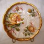 Royal Albert bone china saucer Gold Crest yellow roses hc1443