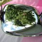 Glo-Hill chrome and bakelite tray with center handle Eames hc1461