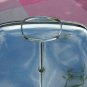 Glo-Hill chrome and bakelite tray with center handle Eames hc1461