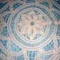 Pair Battenburg lace table place mats or doilies vintage hc1476