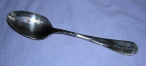 Rogers Nickel Silver table serving spoon antique 2 available hc1525