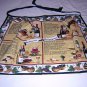 Cooking with wine apron 4 French recipes cotton unused hc1648