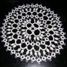 Tatted circular doily small size perfect vintage hc1677