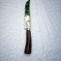 E Parker Sons serrated carving knife Bakelite handle vintage cutlery hc1680