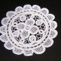 2 tape lace tiny table mats unused like Battenburg hc1705