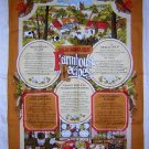 Old English Farmhouse Recipes towel Vista unused hc1706