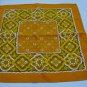 7 Bright retro linen napkins sunny great vintage linens hc1747