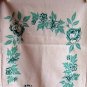 Heavy cotton twill towel peasant maids at the well vintage hc1793