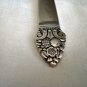 King Cedric large solid jelly server 1933 Community Oneida silverplate hc1796