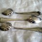 3 Oneida Community silverplate orange or fruit spoons 1901 Avalon pattern hc1801
