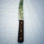 Premier Life Time stainless butcher or cook's knife wooden handle France vintage cutlery hc1820