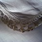 Antique linen tablecloth with tatted threadwork edge antique linens hc1830