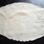 Victorian linen table mat butterfly Madeira embroidery hc1886