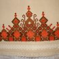 Hardanger embroidered hand guest towel mint condition 2 available hc1953