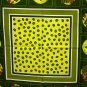 Coffee harvesting cotton tablecloth Brazil unused vintage linens HC1985