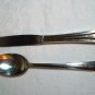 1865 Wm. Rogers Manhattan silverplate knife soupspoon vintage hc2020