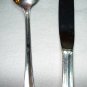 1865 Wm. Rogers Manhattan silverplate knife soupspoon vintage hc2020