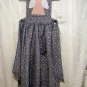 Angel applique bib apron 31 inch skirt pocket handmade unused vintage hc2029