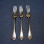 3 Antique luncheon forks silver plate A P Co 19th century antique silver hc2106