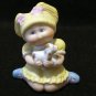 CPK Cabbage Patch Kids 1984 figurine girl with puppy vintage collectibles hc2161
