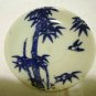 Bamboo with bluebird Nippon small plate or saucer antique porcelain hc2201