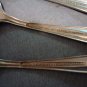 Rogers Cutlery Company stainless teaspoons modern style vintage flatware hc2236