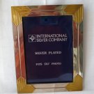 International Silver Company silver plated frame 5x7 easel hc2295