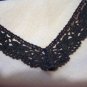 Linen and lace place mats napkins 4 each pink gray vintage hc2333