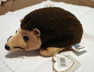 Prickles the hedgehog Ty Beanie Baby toy retired mint  hc2340