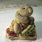 Snuggle Buddies Lovey Lamb figurine hand painted limited edition hc2346