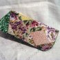 Artisan made chintz  eyeglasses holder case lightly padded unused hc2359