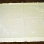 Ayrshire whitework embroidered pillow cover or tablecloth shamrocks antique hc2394