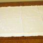 Ayrshire whitework embroidered pillow cover or tablecloth shamrocks antique hc2394