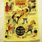 Bowlers Crying Towel humorous tea or sports towel linen vintage hc2399