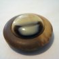 8 Matching plastic buttons stone and wood look sewing crafts hc2442