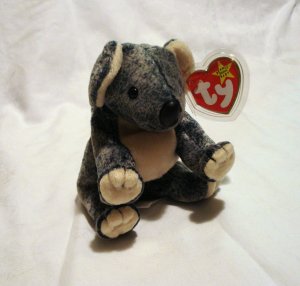 Eucalyptus koala bear 1999 Ty Beanie Baby toy retired mint hc2457