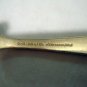 2 Oneida luncheon forks silverplate mid century modern monogrammed hc2463