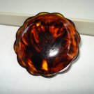 3 Large coat buttons rootbeer Bakelite for sewing, crafts 3 available excellent vintage hc2484