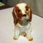 High glaze ceramic spaniel dog figurine perfect vintage hc2486