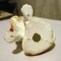 High glaze ceramic spaniel dog figurine perfect vintage hc2486