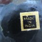Paper mache box handpainted made in India rose gold black hc2496