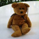 Fuzz the caramel colored bear Ty Beanie Baby toy retired mint hc2508