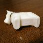 Avon Westie or Scottie dog perfume bottle white used hc2623