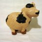 Pete Apsit 1993 plaster pig figurine painted humorous signed vintage hc2630