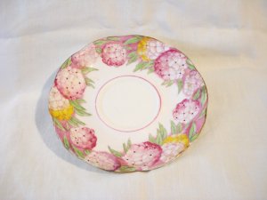 Royal Albert Candy Tuft bone china replacement saucer 1930s vintage hc2691